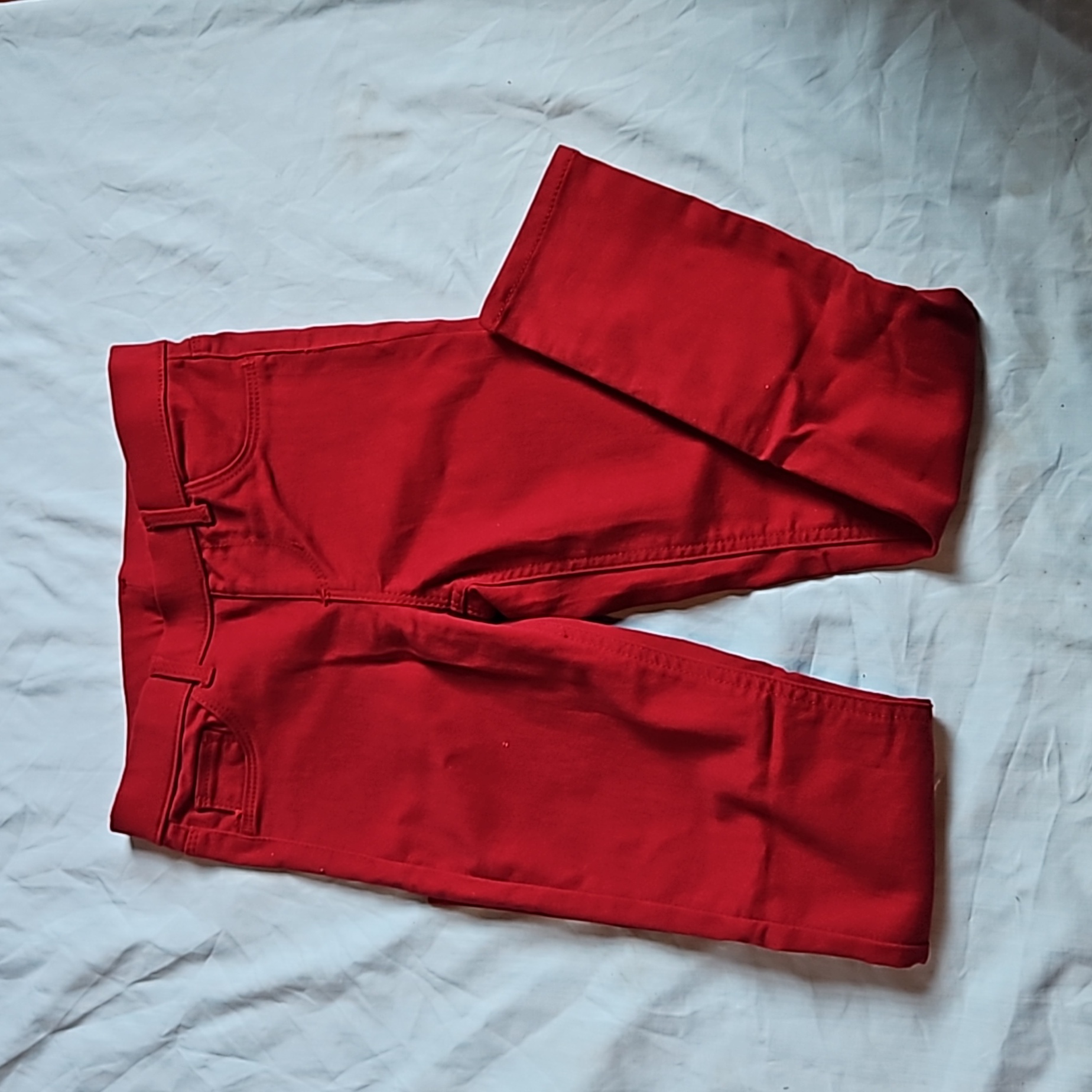 Red Red Girl Pants